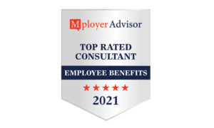 Blog - Mployer Advisor Top Rated Consultant Employee Benefit 2021 Award Logo
